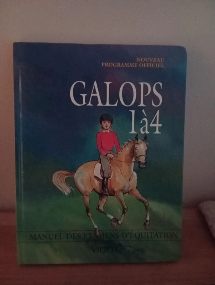Livre galop 1 à 4