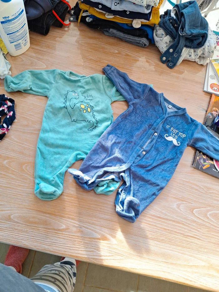 Lot 2 pyjamas velour