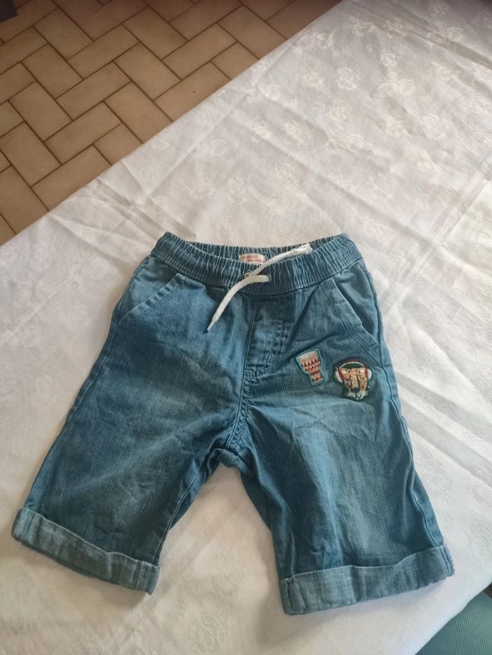 Short garçon en jean