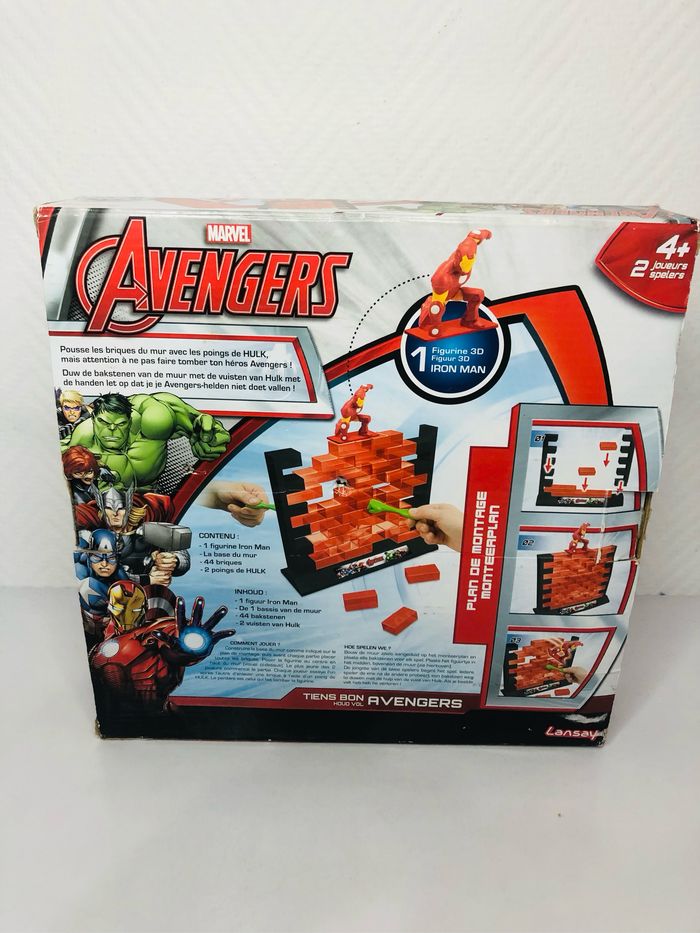 Jeu de société Marvel tiens bon Avengers - photo numéro 4