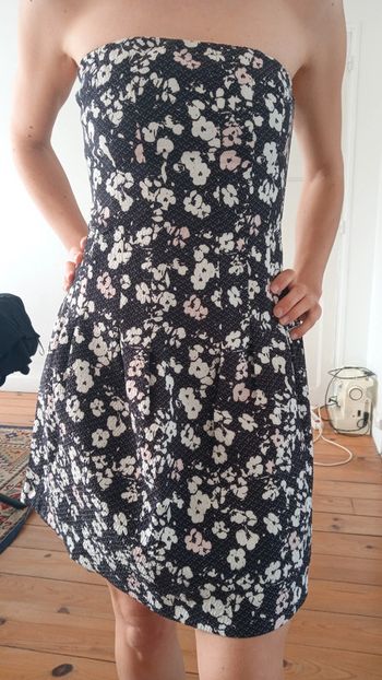 Robe bustier fleur Naf Naf 36