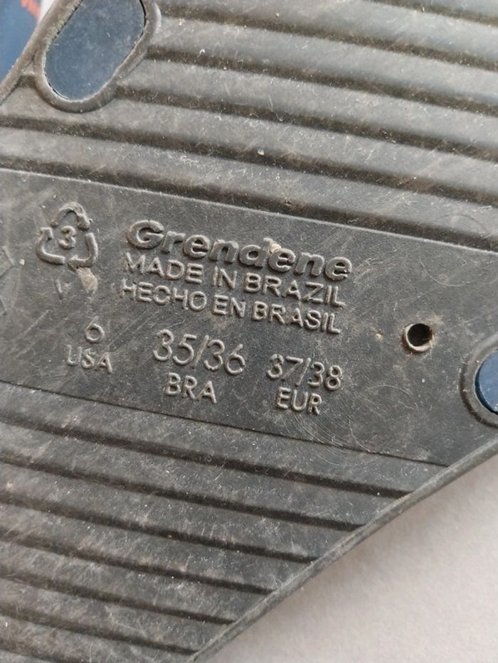 Sandale/ claquette en plastique T37/38 - photo numéro 9