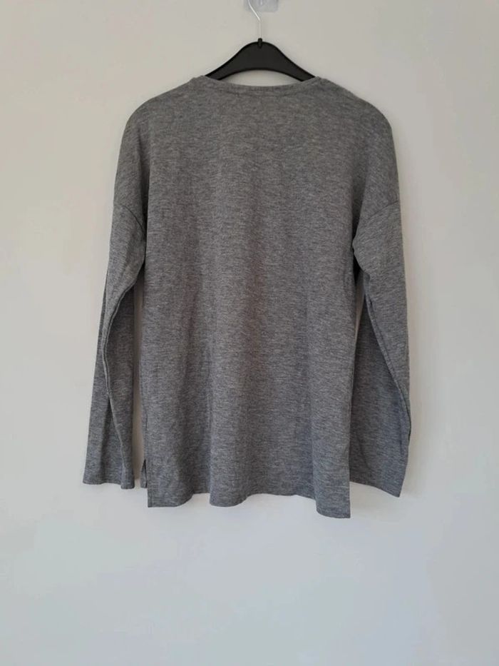 T-shirt gris Etam - photo numéro 2