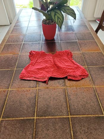 Tunique chemise manches courtes