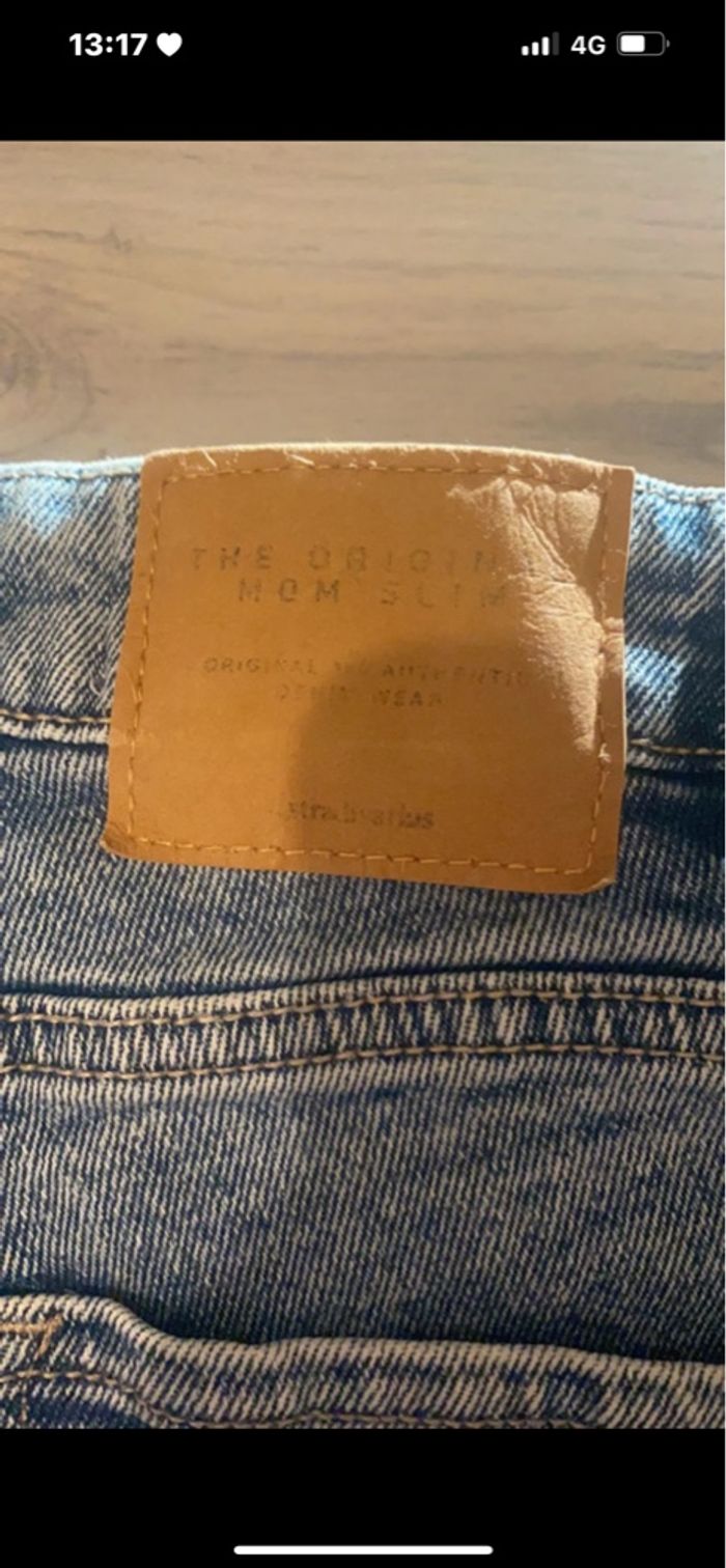 Jean mom Stradivarius - photo numéro 5