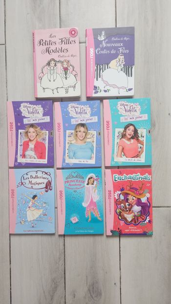 Livres pour enfants "bibliothèque rose"