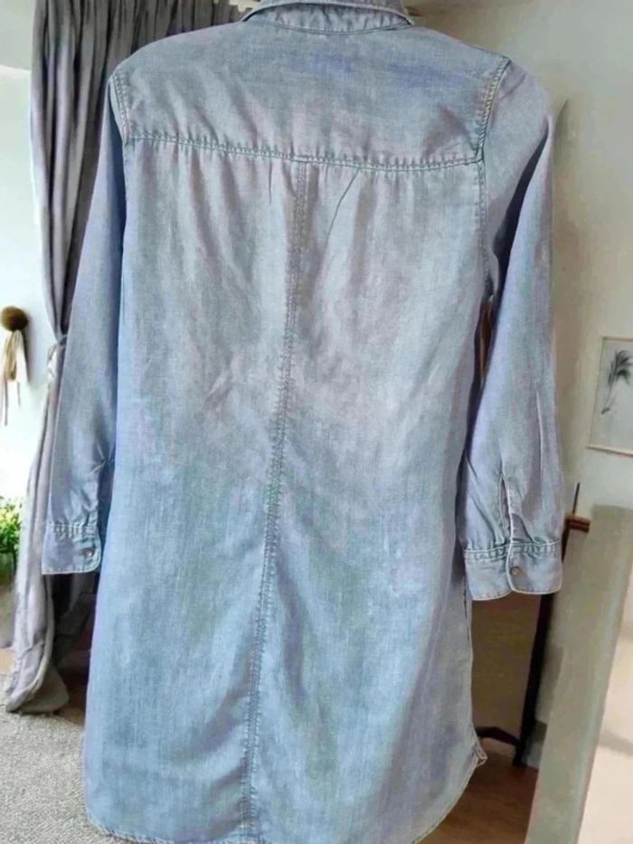 Robe droite effet jean matière 🌹 lyocell 36🌹 - photo numéro 2