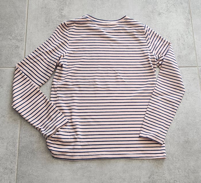 Lot de 2 tee-shirts Ml fille 8/10 ans - photo numéro 4