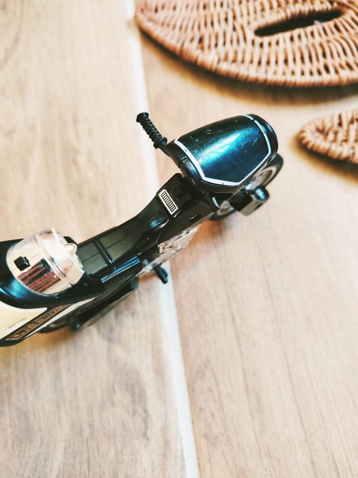 🛵 Power rangers Zeo moto véhicule jet cycle turbo année 1996 Bandai - photo numéro 3