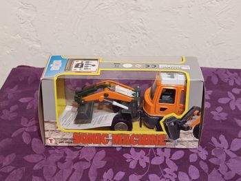 Camion métal Sonic machine