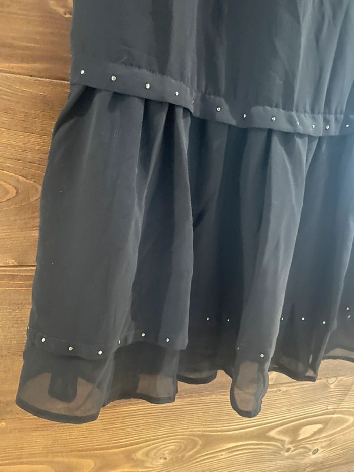 Robe noire avec clou argentée - photo numéro 2