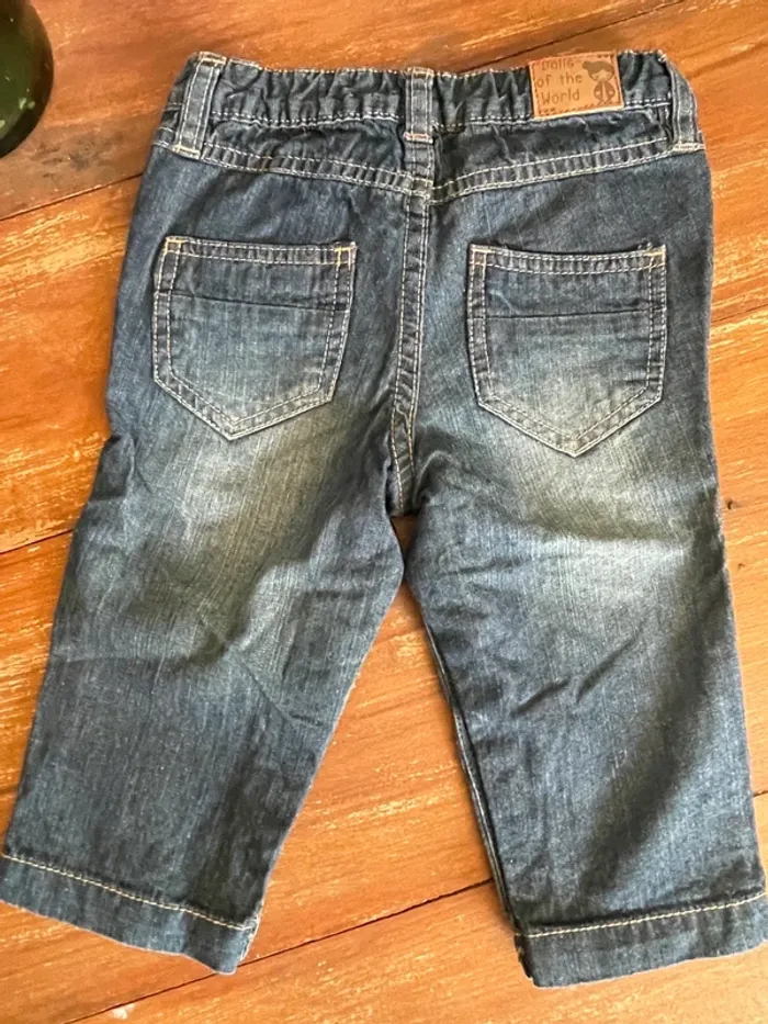 Pantalon jean 12 mois Kitchoun - photo numéro 3