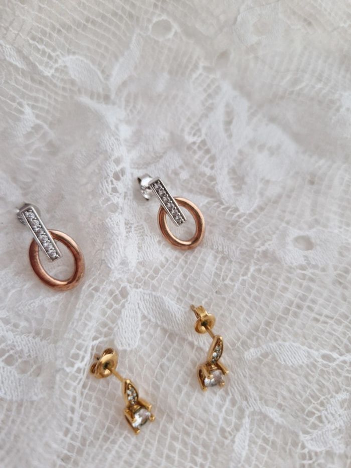 Lot boucles d'oreilles fantaisies - photo numéro 16
