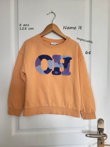 Sweat Name It 8 ans impeccable