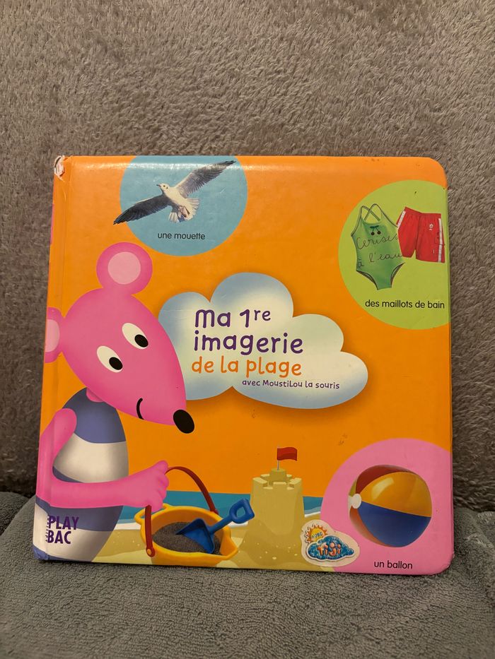 Livre « ma 1 ère imagerie de la plage »