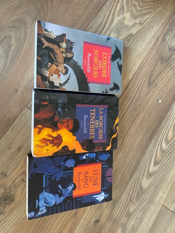 Trilogie livres Ravenscliff tomes 1 2 3