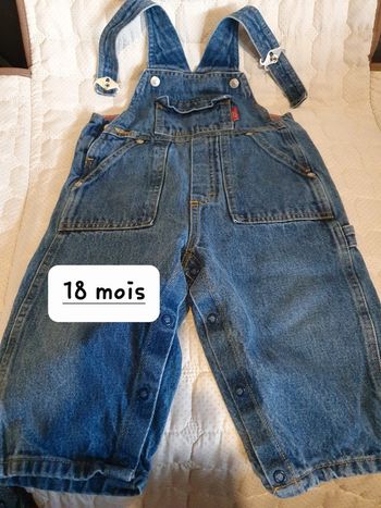 Salopette jeans 18 mois