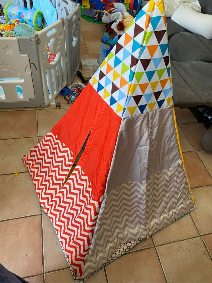 Tipi tapis d’éveil comme neuf complet infantino - photo numéro 2