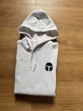 Sweat à capuche Celio The Mandalorian blanc 