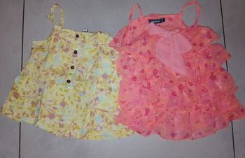 Tops bretelles 2ans