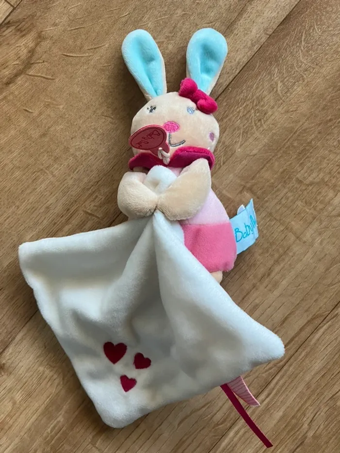 Doudou lapin neuf Baby Nat