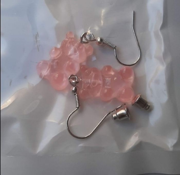 Boucles d'oreilles bonbon