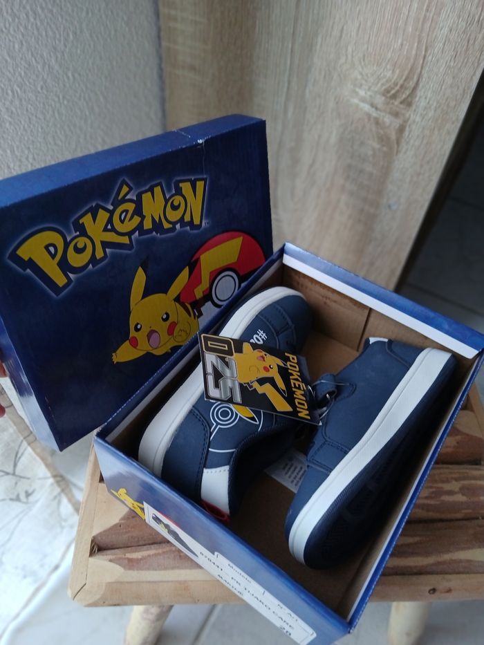Baskets Enfant bleu marine - Pokémon - photo numéro 5