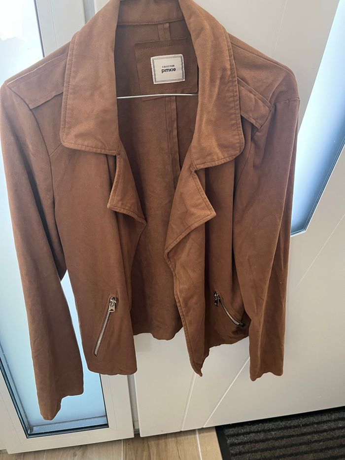 Veste marron pimkie - photo numéro 3