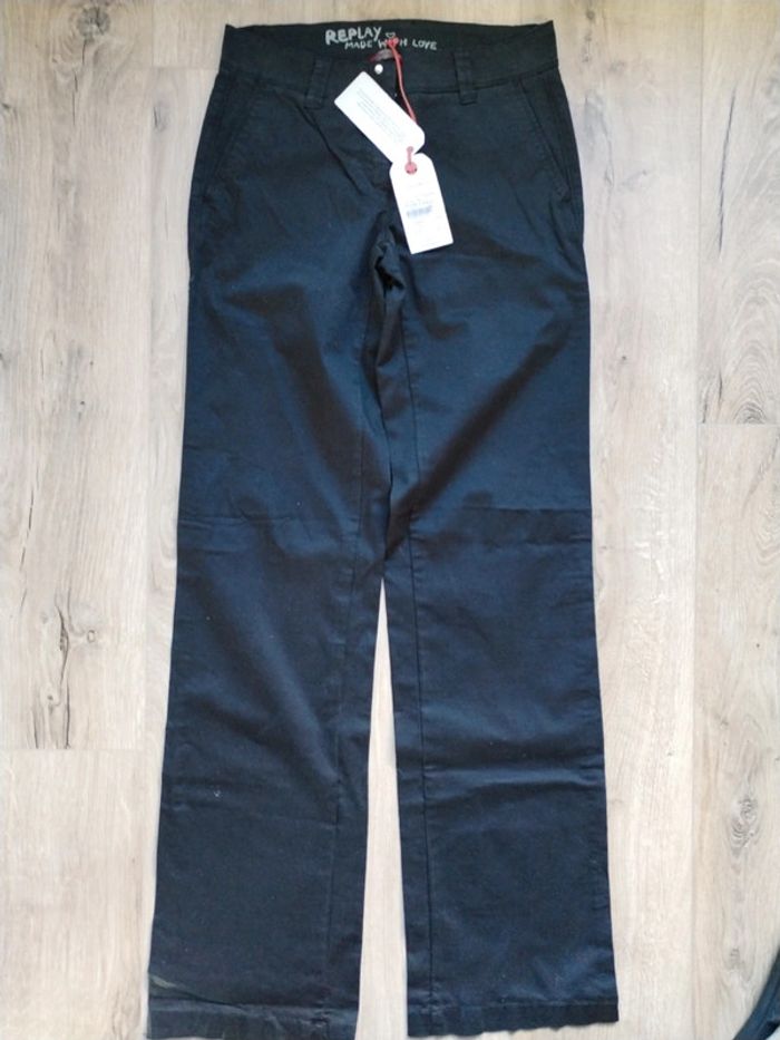 Pantalon Replay Femme Neuf - photo numéro 3