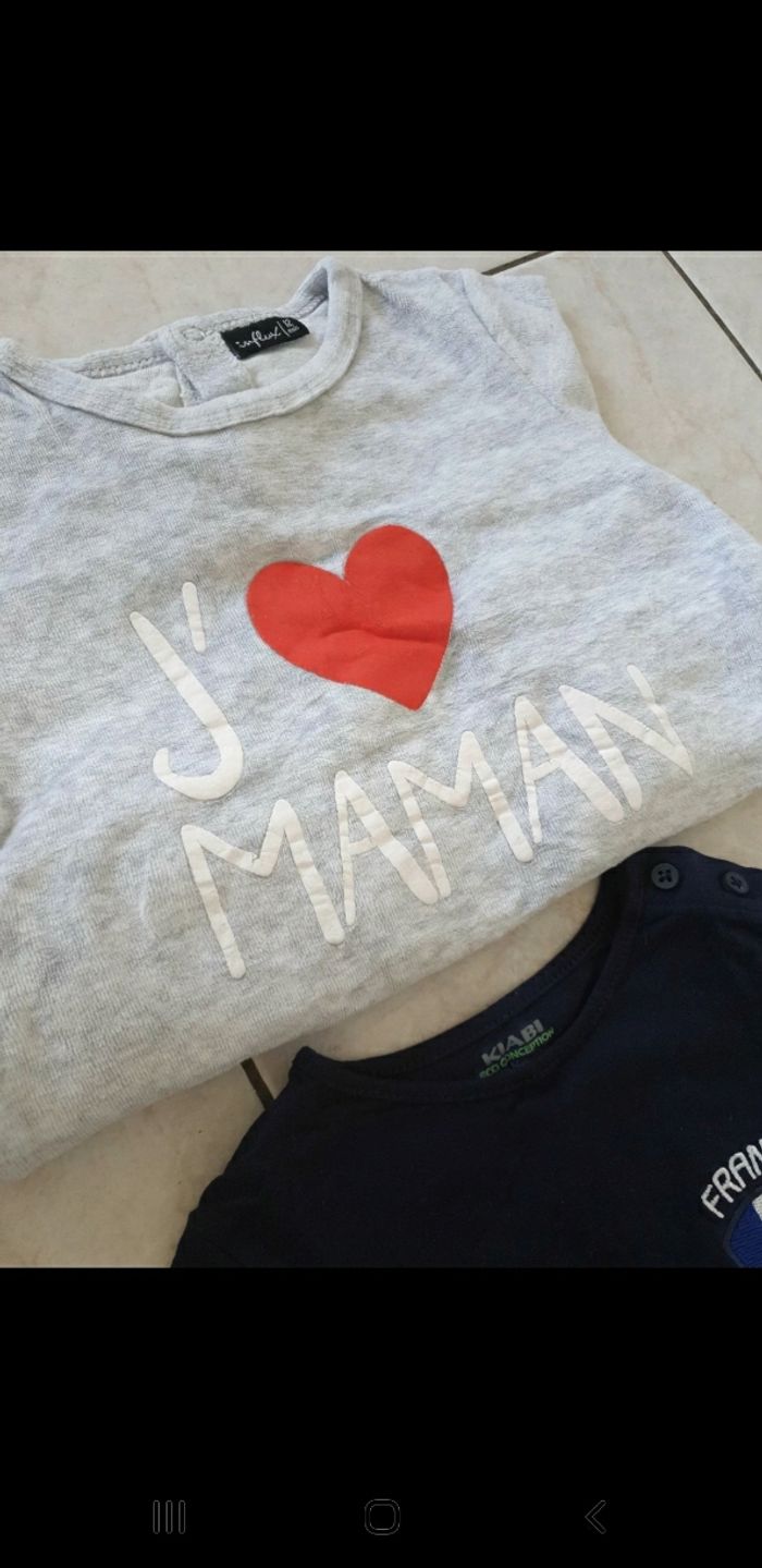 Lor de 2 pyjamas velours et 1 ensemble - photo numéro 3