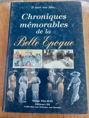 Livre Chronique mémorable de la belle epoque