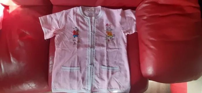 Pyjama asiatique rose 14 ans - photo numéro 2