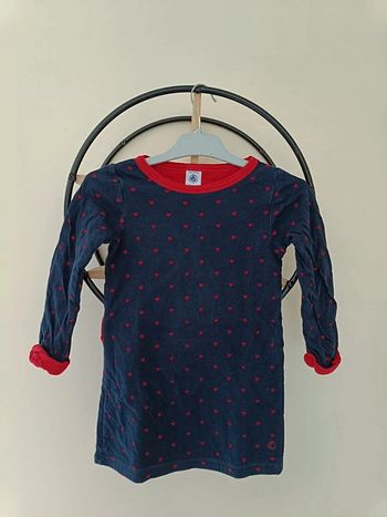 4 ans robe petit bateau motif coeur