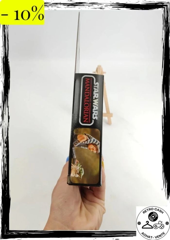 Star Wars The Mandalorian Vintage Collection figurine Ahsoka Tano & Grogu 10 cm - photo numéro 4