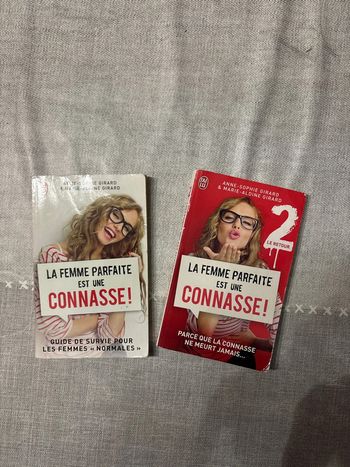 Livre la femme parfaite est une connasse 1 et 2