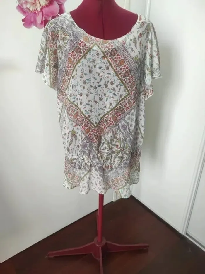 Blouse légère en voile GDM