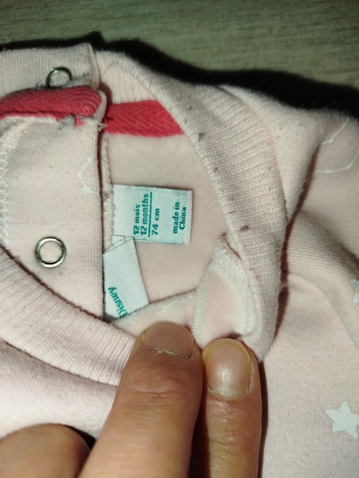 Lot pull Minnie 12 mois - photo numéro 2