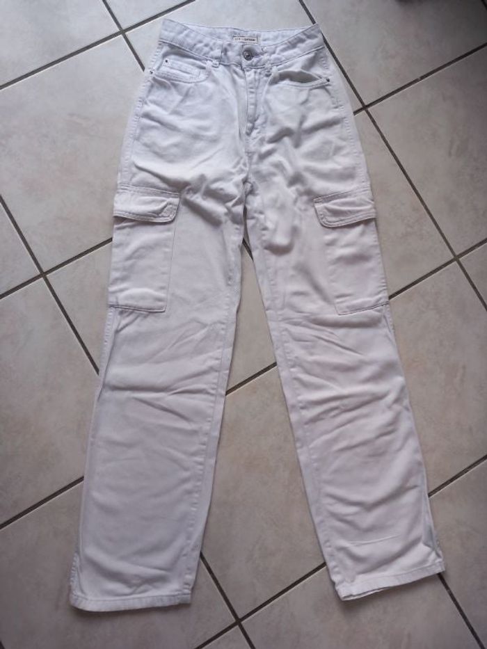 Jean blanc taille 32