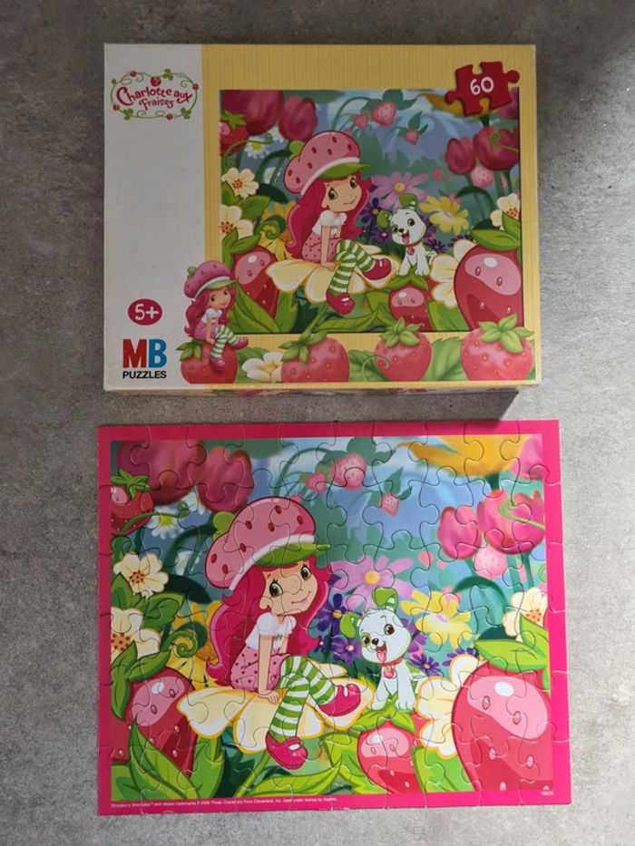 Puzzle MB Charlotte aux fraises 60 pieces