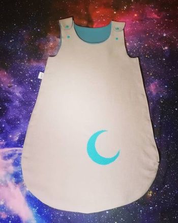 Turbulette Plume bleue évolutive de 12 à 24 mois