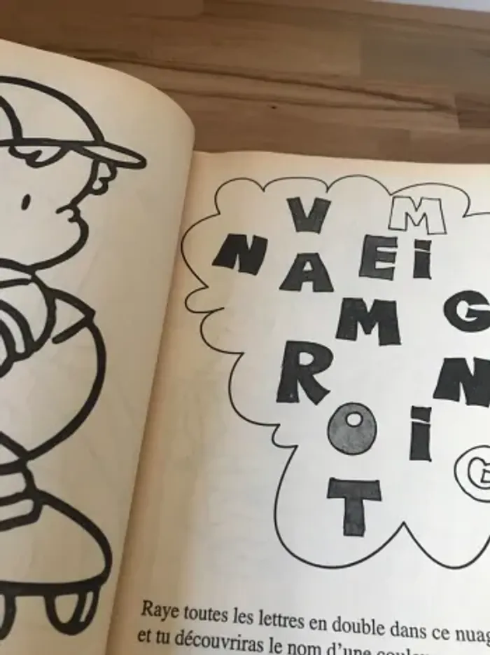 album de coloriage et activité vintage oui oui bécassine - photo numéro 16