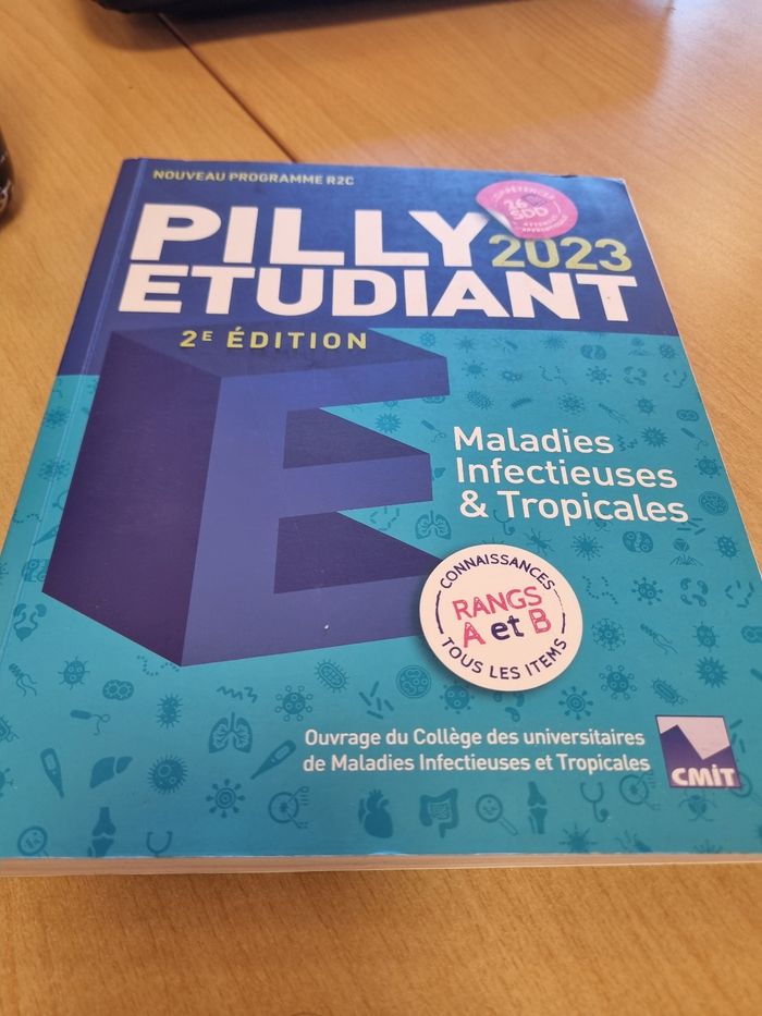 Pilly etudiant Infectiologie