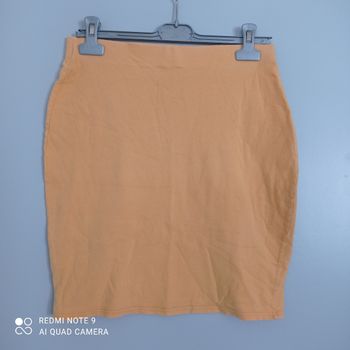 Jupe courte ocre t36