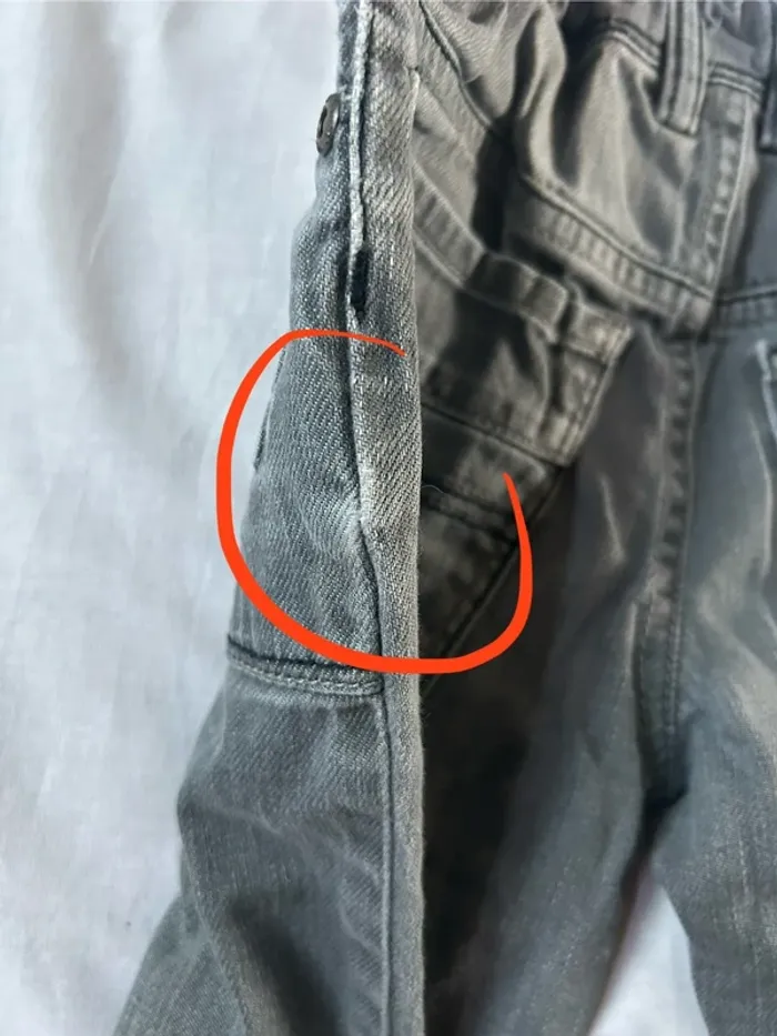 Bermuda jean gris Vertbaudet - photo numéro 9