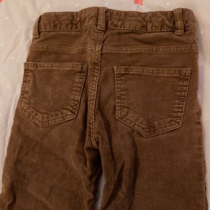 Pantalon velours marron - photo numéro 2