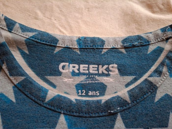 tee-shirt creeks league 12 ans - photo numéro 3