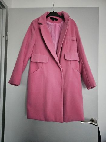 Manteau long rose - Pinky is Black - Taille XS
