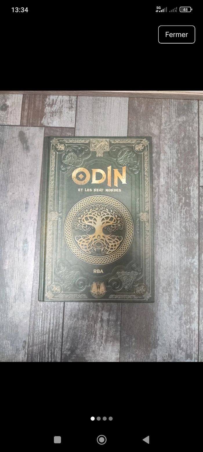 Livre Odin et les neufs mondes