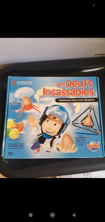 Les oeufs incassables