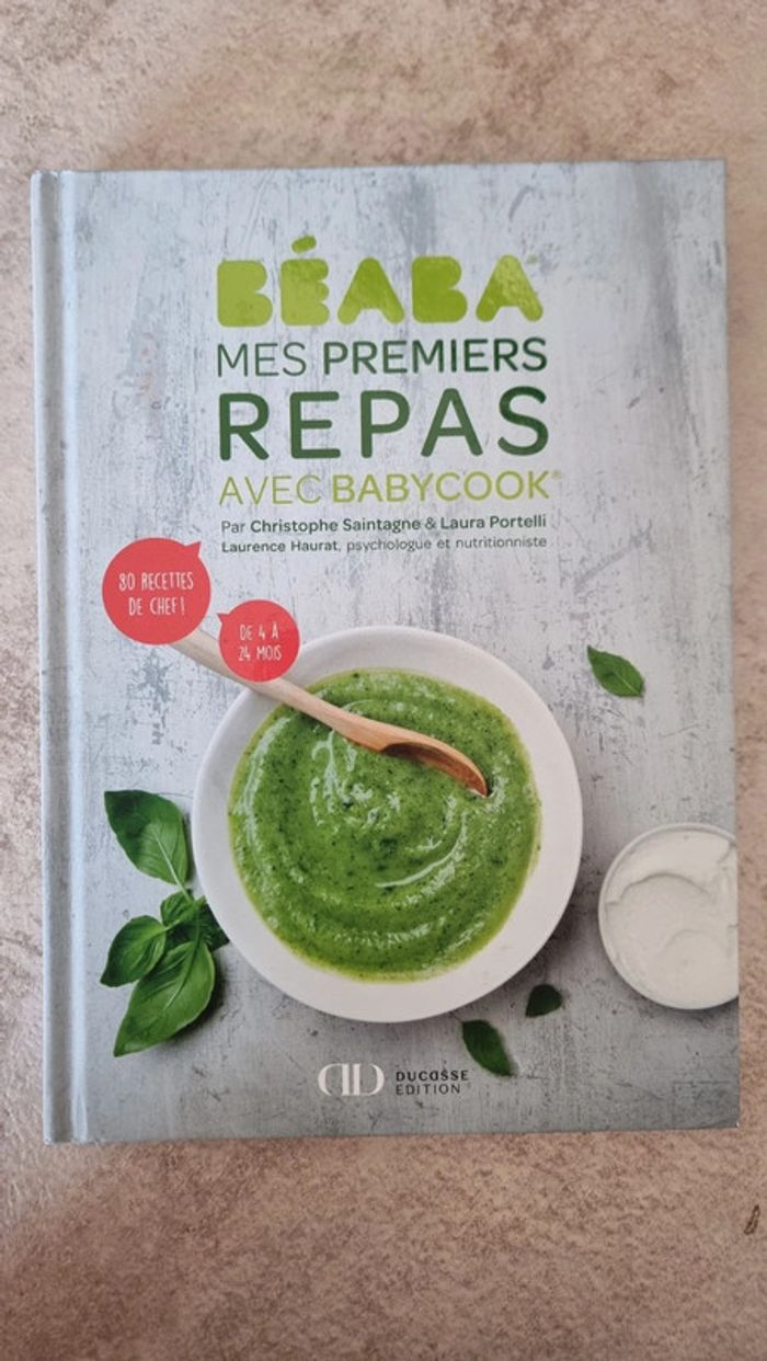 Mes premiers repas avec babycook Béaba